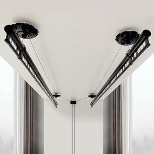 2v06晾衣杆无配件凉衣架杆子此款只有杆子挂衣杆晒衣架杆手摇升降