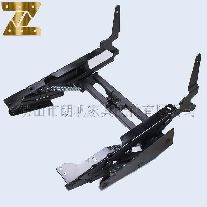 家具五金手动功能椅架豪华悠闲踏脚调节靠背角度伸展办公椅配件