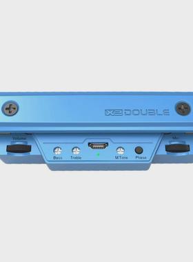 doublex2德博木吉他民谣吉他无线免开孔专业拾音器加振拾音器