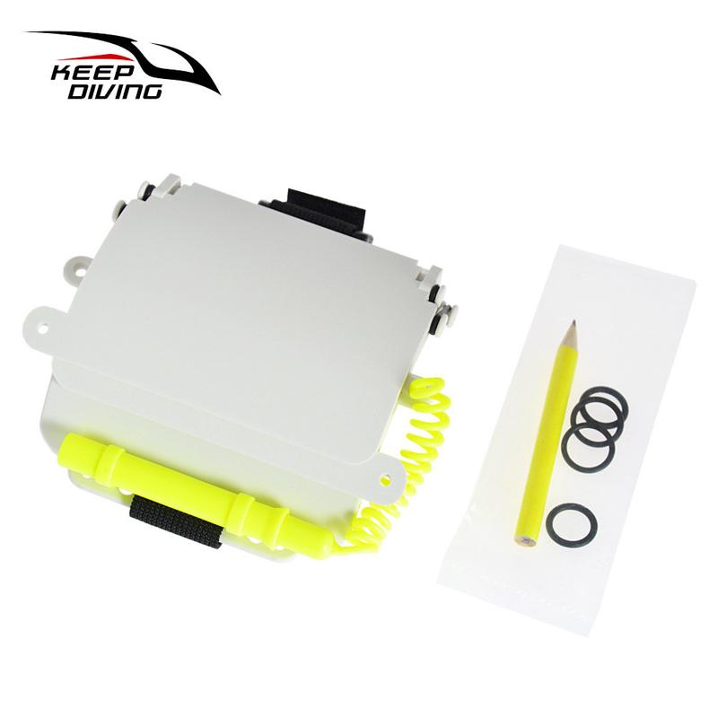 潜水手腕式三页水下写字板手写记事本沟通记录书写板技潜XZB-921