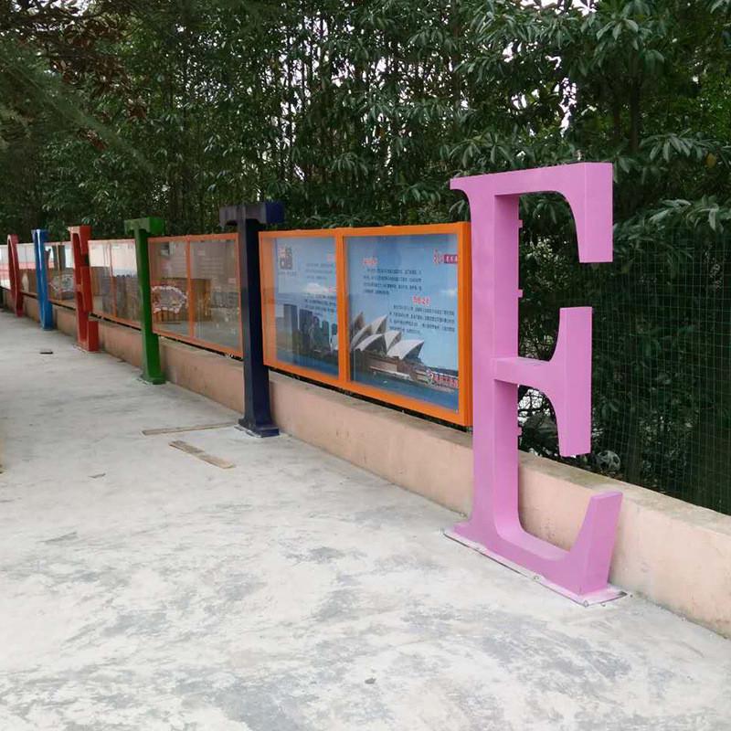 户外学校不锈钢宣传栏公告栏广告牌信息栏布告牌宣传栏牌不锈钢