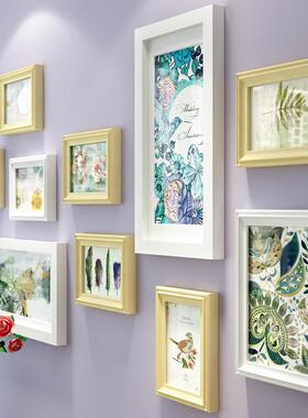 包邮【金零点9191】塞律西埃实木相框创意照片墙/相框墙