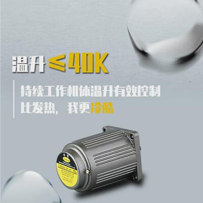 台松6~400w220380v控制交流异步光轴电机调速减速定速微型马达
