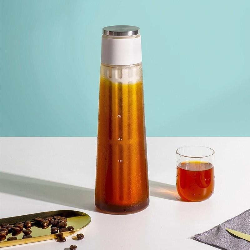 冰锥冷泡瓶 冷萃咖啡壶玻璃冰咖啡果茶壶果汁冷水壶