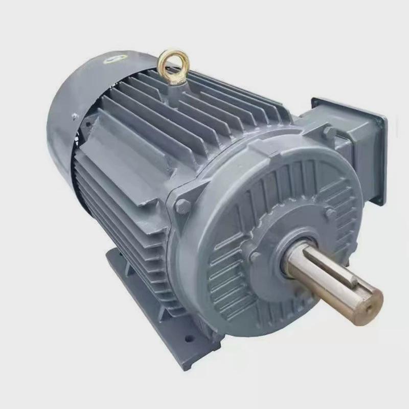 现货1400转三相异步电机ye3铁壳工业电机低噪铜线圈电机