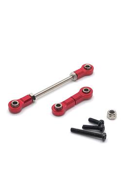 伟力蚊车 1/28 MINIQ RC遥控车架零配件金属改装转向连杆舵机拉杆