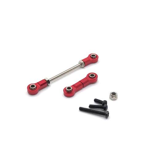 伟力蚊车 1/28 MINIQ RC遥控车架零配件金属改装转向连杆舵机拉杆