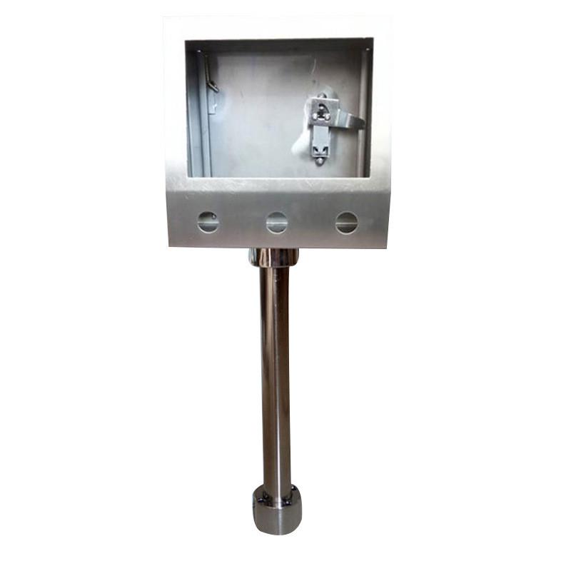 7寸不锈钢触摸屏控制箱人机界面plc安装支架电控箱安装盒配电箱