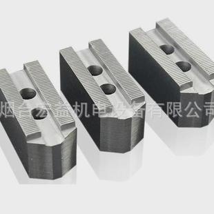 12英寸标准和高度尺寸动力夹头夹盘软卡爪非标100mm120mm车床软爪