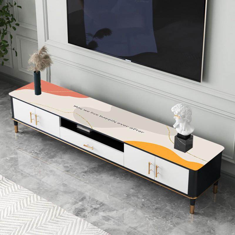 电视柜台面保护垫桌布盖布防水防油茶几桌垫餐桌垫高级感新款,居家布艺,桌布,淘宝优惠券,粉丝福利购,淘宝优惠卷