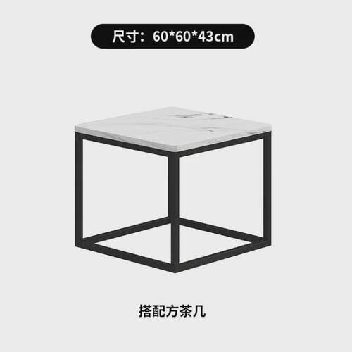 办公室沙发简约办公接待老板商务会客区休闲现代茶几组合套装