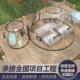 pc星空房移动透明屋景区露营营地帐篷别墅户外景民宿泡泡屋3.8米