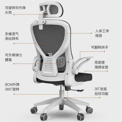 Computer chair office chair swivel chair student back chairs
