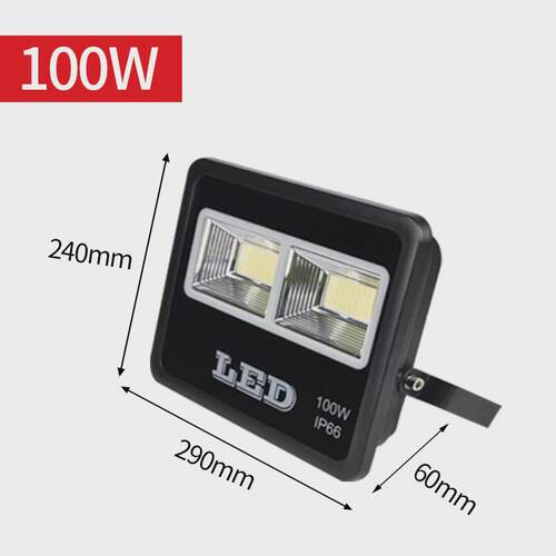 led隧道投光灯户外防水泛光灯室外球场体育馆灯广场照明灯高杆灯