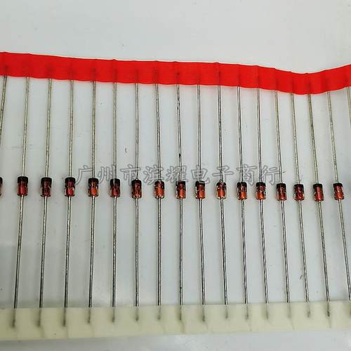 （2500直）1w编带稳压管二极管1n4752a33v玻璃只插do-41
