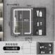 太空铝浴室智能镜柜挂墙式 卫生间收纳储物组合置物柜带灯除雾新品
