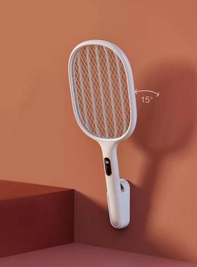 热销二合一零数显电蚊拍质家用紫光诱蚊灭蚊子苍蝇拍qualitell灭