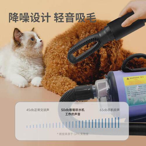 宠物吹水机狗狗吹风机宠物吹干机大功率烘干宠物吹毛拉毛吸吹一体