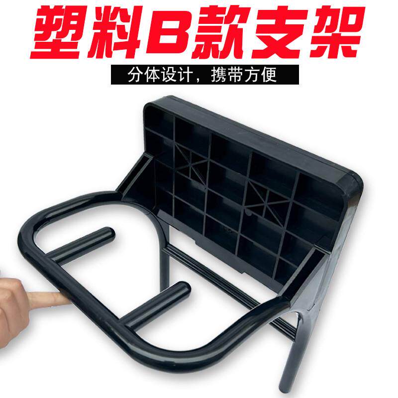 速弈橡皮艇充气船夹网船长短支架船用铝合金船尾马达挂机架