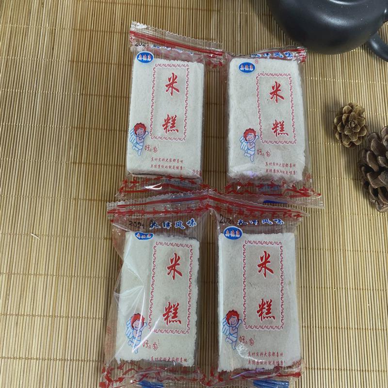 天津特产糕点 米糕 大米糕 早餐发糕 夹馅清香传统糕点零食