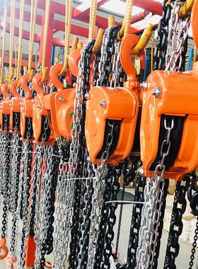 现货批发1/2/3/5吨vc-b手动三角形倒链环链式小型手拉葫芦起重机