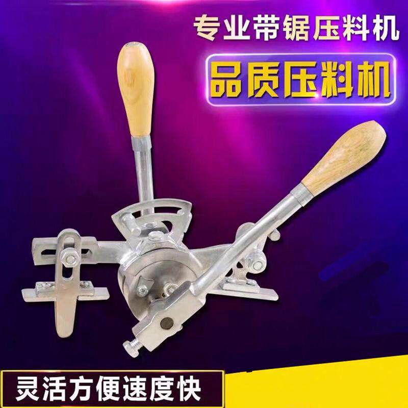 木工带锯条压料厂押料机锯条压路整料机机价直销分锯路锯条拨料机