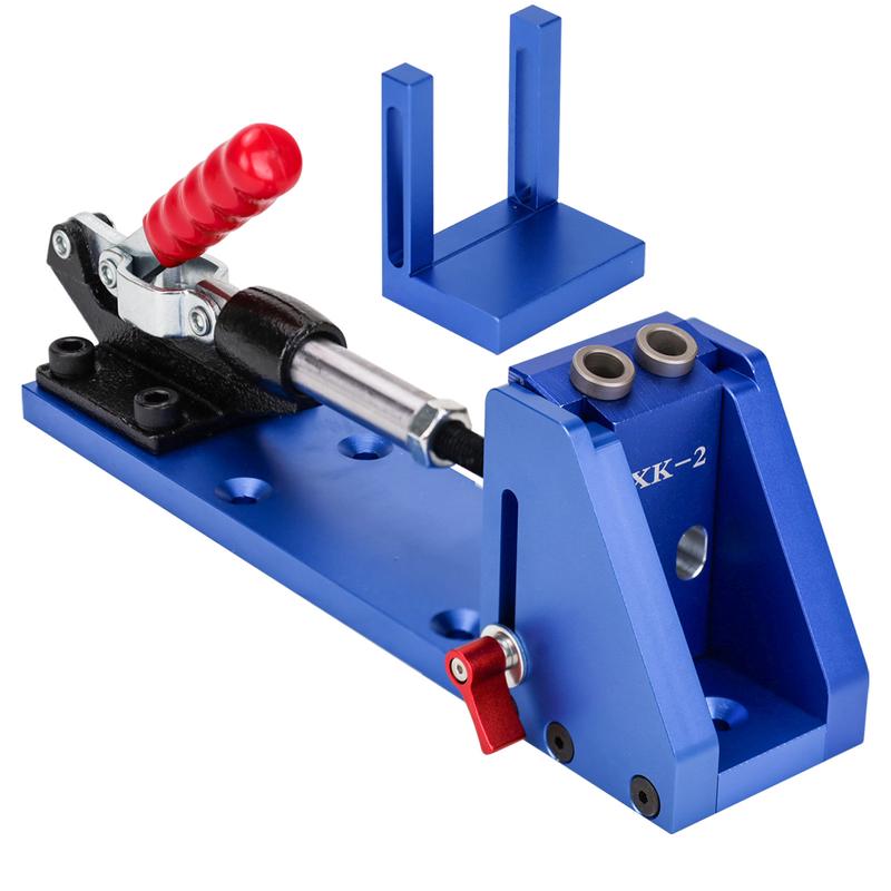 丰孔xk-2木工斜森器9.5mm斜眼定位器pocket-holejig木板开孔器