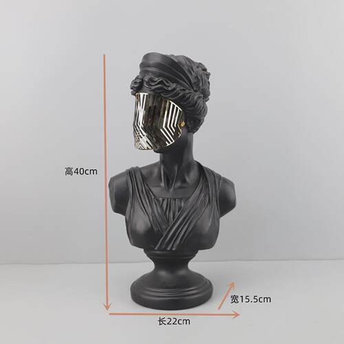 欧式摆件维纳斯大卫人物断臂客厅办公室酒店展厅家居艺术软装饰品