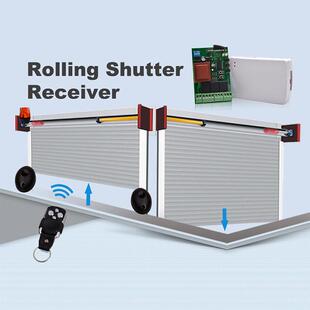 YET845带限位开关带防夹保护功能卷帘门电机专用上下停控制器