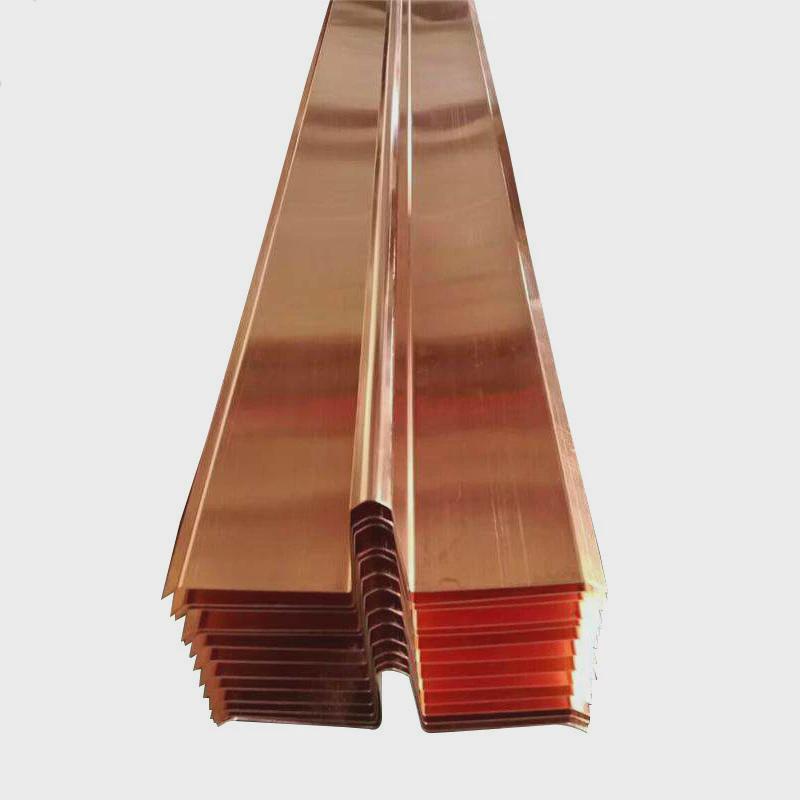 止水铜片t2紫铜止水板w型u型v型f型水利工程铜复合止水铜板厂家