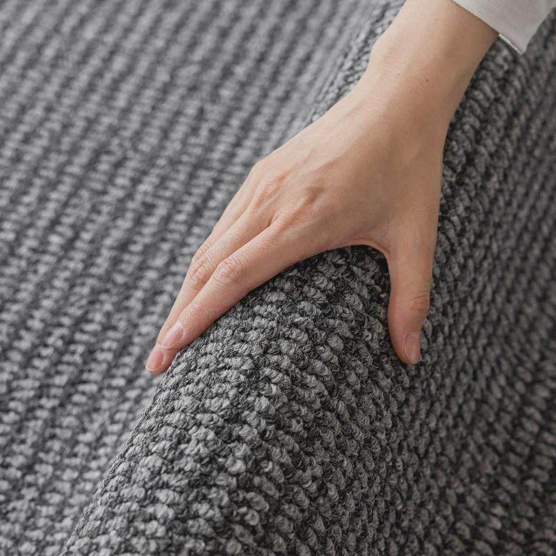 高端网红轻奢地毯黑灰卧室客厅现代简约耐脏高级感深色免打理地毯,居家布艺,地毯,淘宝优惠券,粉丝福利购,淘宝优惠卷