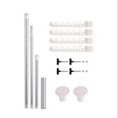 顶天立地晾衣架挂衣架衣帽架落地卧室简易单杆创意衣服架