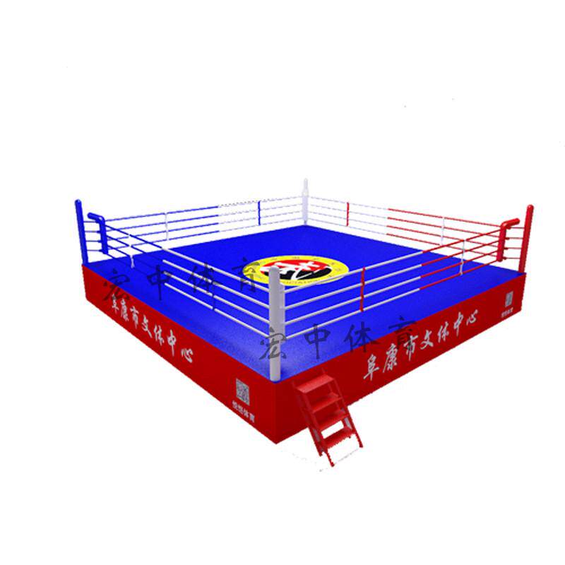 mma拳击擂台散打拳击台搏击比赛专用落地式拳台泰拳摔跤武术擂