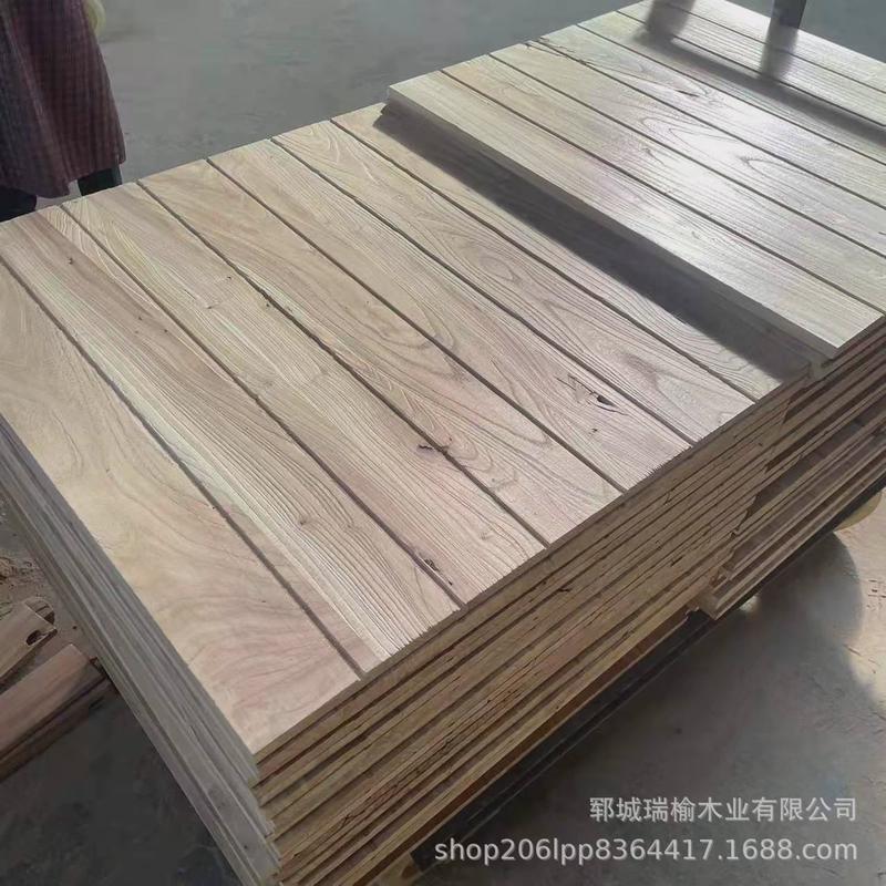 老榆木门板实木旧木板隔板桌面台面吧台复古墙面装饰原木置物