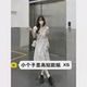 小个子145法式 不规则荷叶边女150收腰初恋仙女茶歇xs夏