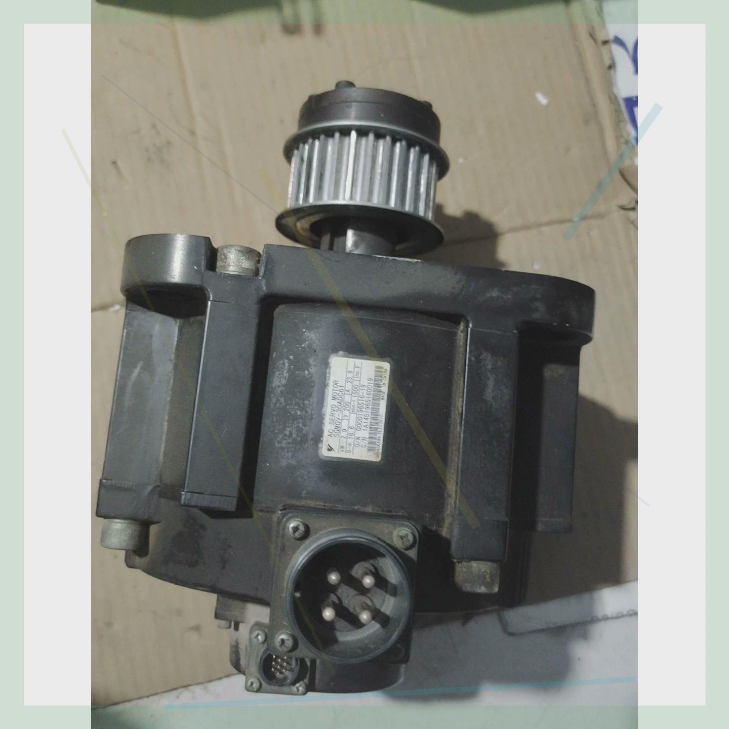 议价安川5系伺服电机SGMGV-30ADC61拆机的,2.9KW