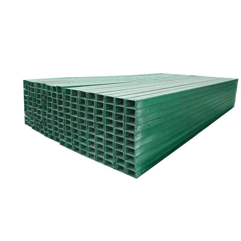 玻璃钢槽式桥架复合材料电缆槽盒无碱玻纤桥架桥架阻燃电缆电缆