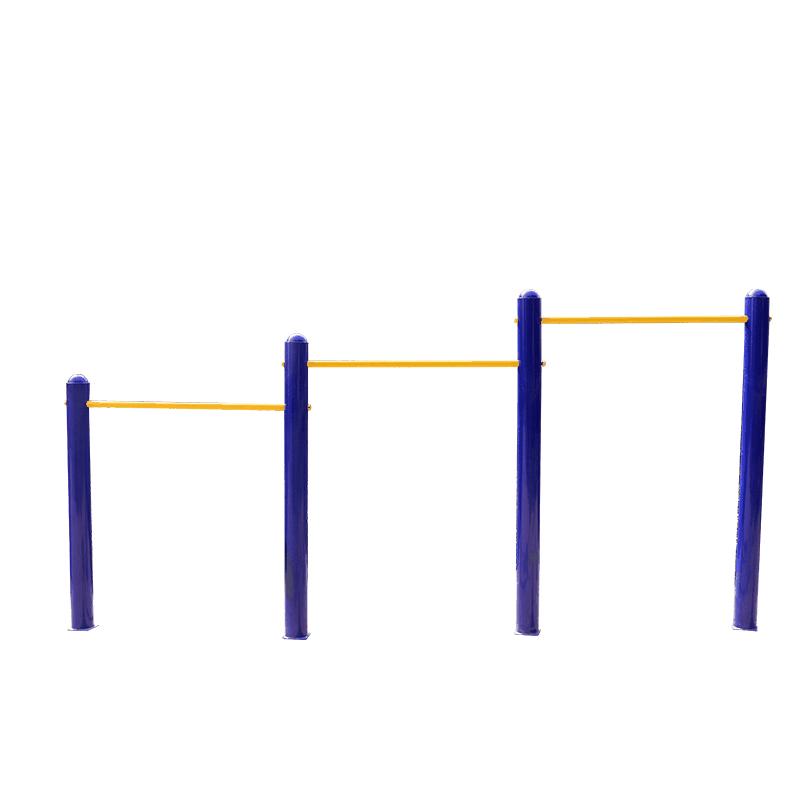 二联三联高低单杠定制小区公园广场健身器材户外广场高低单双杠