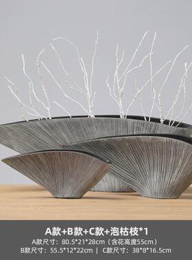 艺术高级花瓶摆件轻奢高档现代客厅插花电视柜玄关餐桌家居装饰品