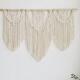 棉绳编织组合挂毯波西米亚简约婚礼装 饰隔断门帘拼接 饰挂饰流苏装