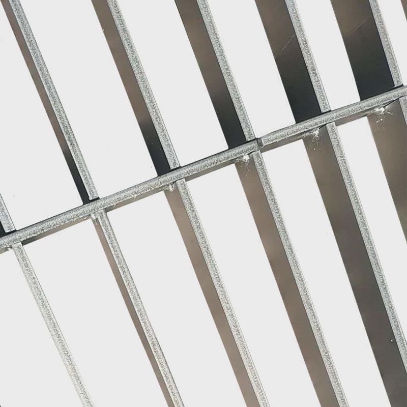 河北标博网格厂家大批量生产现货碳钢钢格板平台格栅插接钢格板