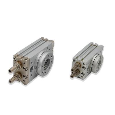 带回转旋转摆台气缸msqb10a/hrq20/10气动缓冲器多规格摆动气缸