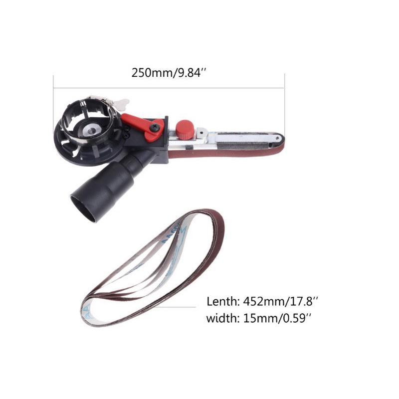 角磨机转砂带机不锈钢圆管拉丝机铝圆管抛光机角磨转换打磨机