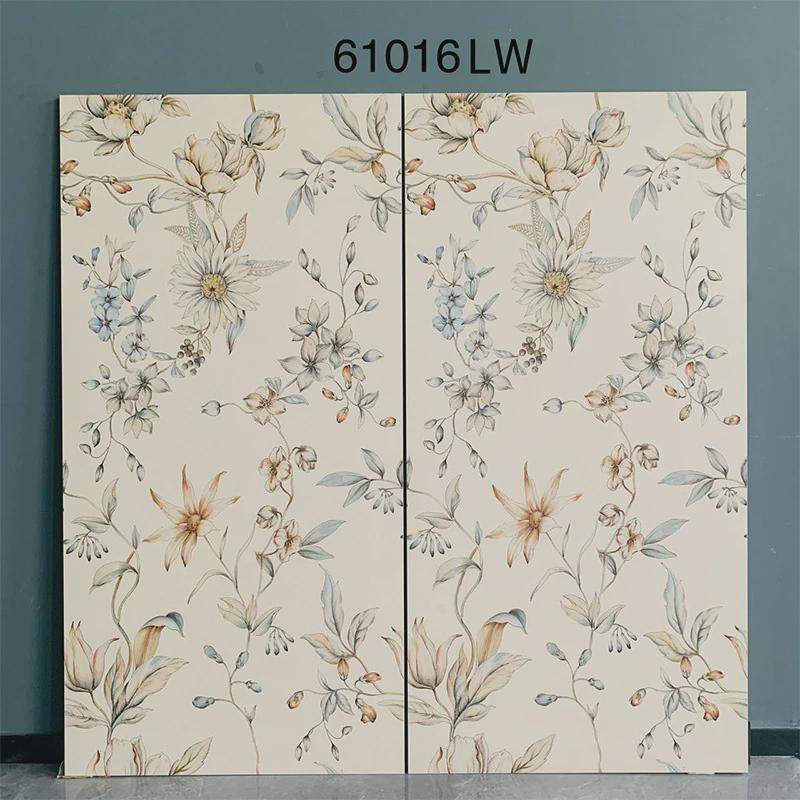 法式风复古花砖绿植仿古砖客餐厅卫生间背景墙花砖彩色网红花片