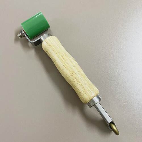 厂家销售膜手动pvc运动地板工具防水卷批发材边角焊接硅胶滚轮双