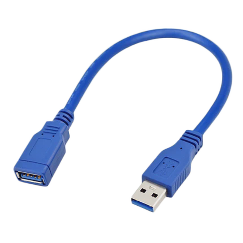 全铜USB3.0延长线电脑数据连接公对母加长线1、1.5、3、5米