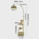 奶油风钓鱼灯落地灯客厅沙发旁边几置物摆件灯卧室床头柜一体台灯