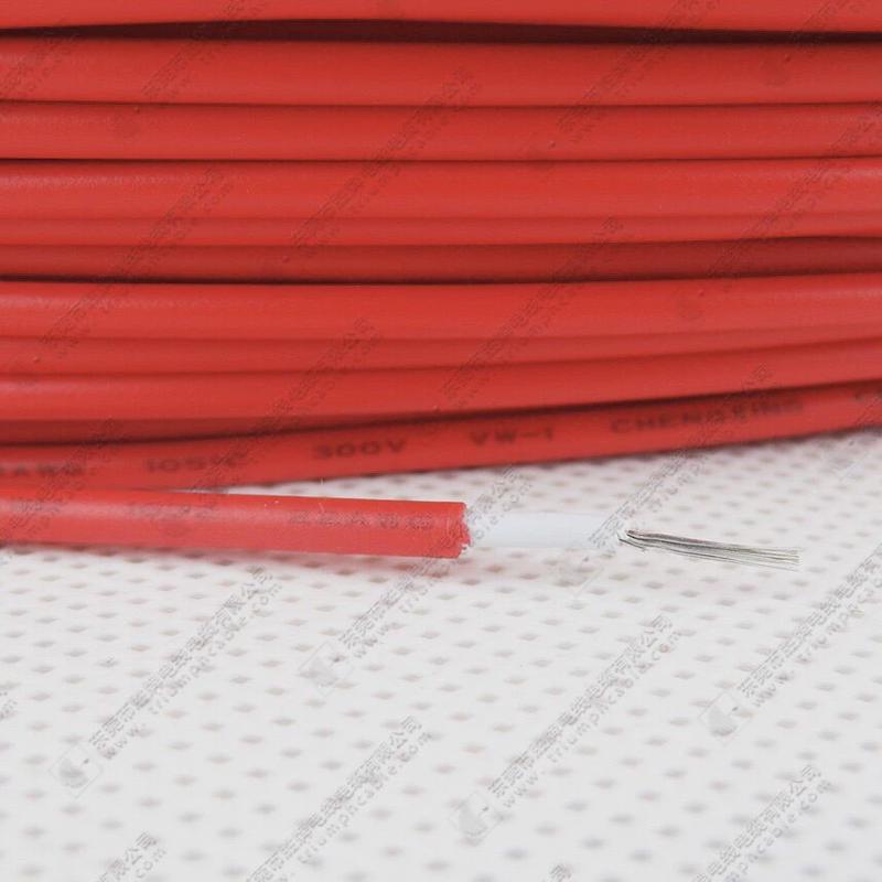 常规1617-26awg耐压600v电子设备105度pvc电子线电线照明连接配线