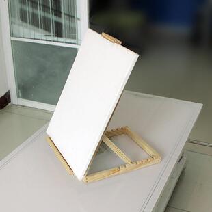 批发儿童绘画画架松木画架展示立式台式桌折叠面儿童画架木质画架