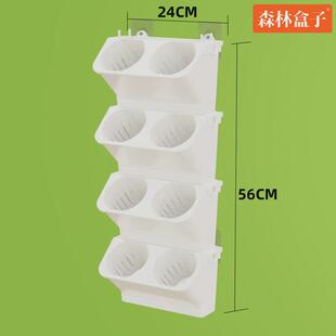 森林盒子2515-4阳台壁挂花盆免打孔室内种植盒种绿萝草莓挂墙花盆